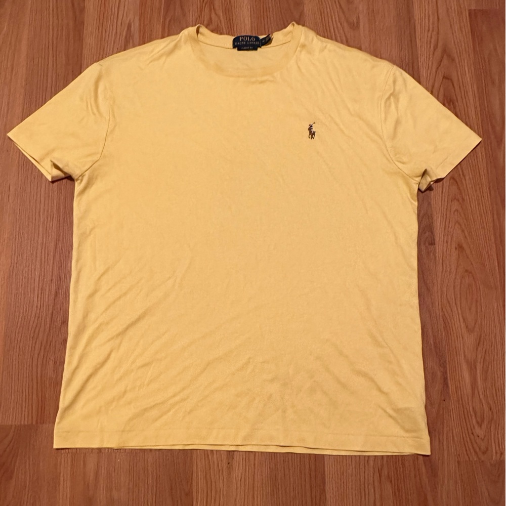 Polo crew neck t shirt
